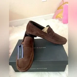 Brand new suede penny Loafers by Tommy Hilfiger Hilfiger Suede Loafer | Tommy Hilfiger main image 2